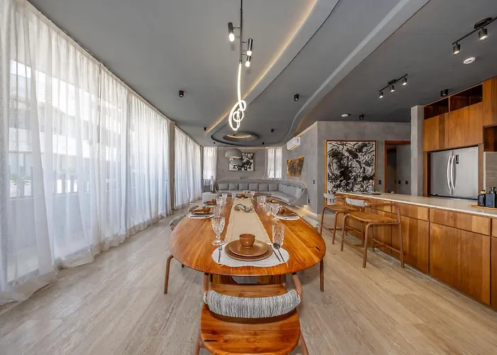 Oceanfront 3br Luxury Maiim Tankah With Pool & Gym * Tulum