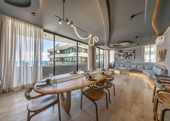 Oceanfront 3br Luxury Maiim Tankah With Pool & Gym * Tulum