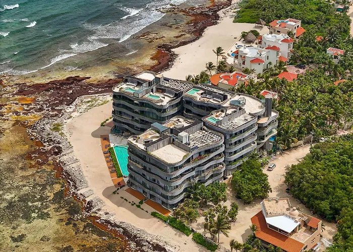 Appartement Oceanfront 3br Luxury Maiim Tankah With Pool & Gym Tulum